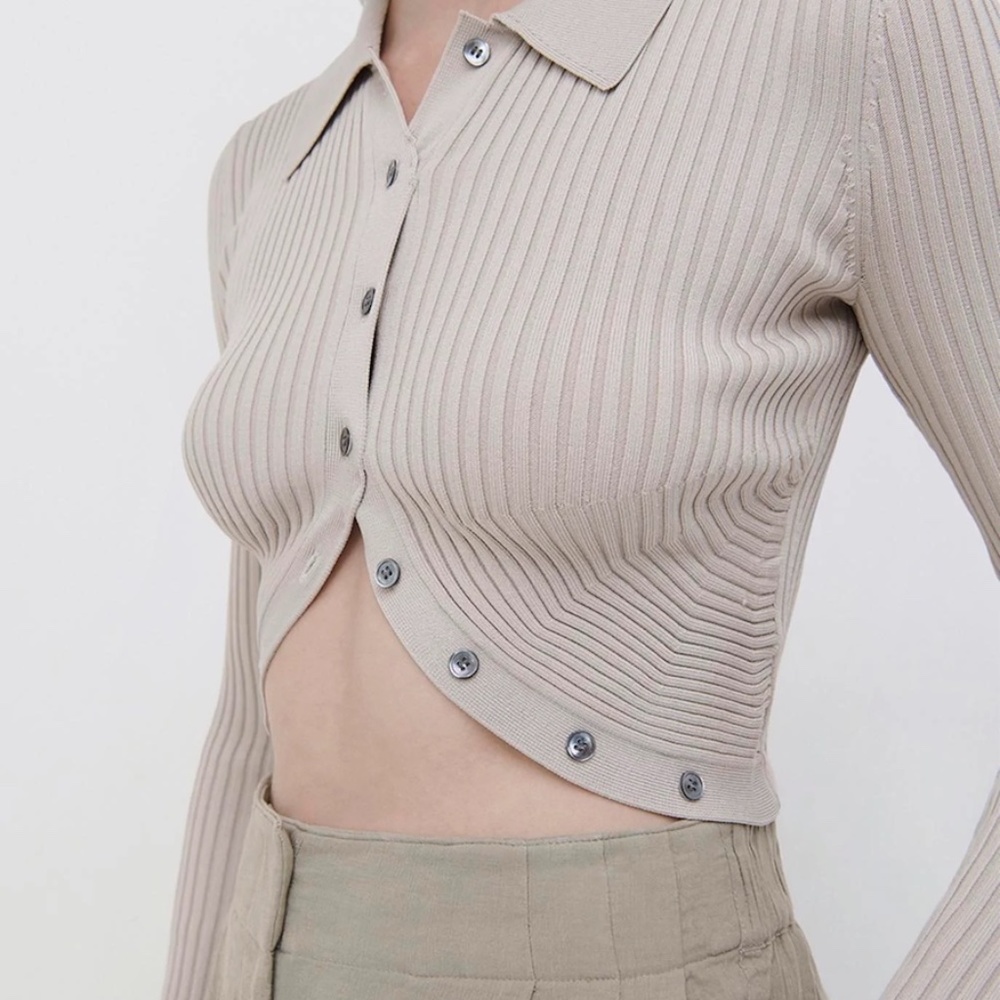 Jonathan Simkhai SOL CROP TOP Sz M